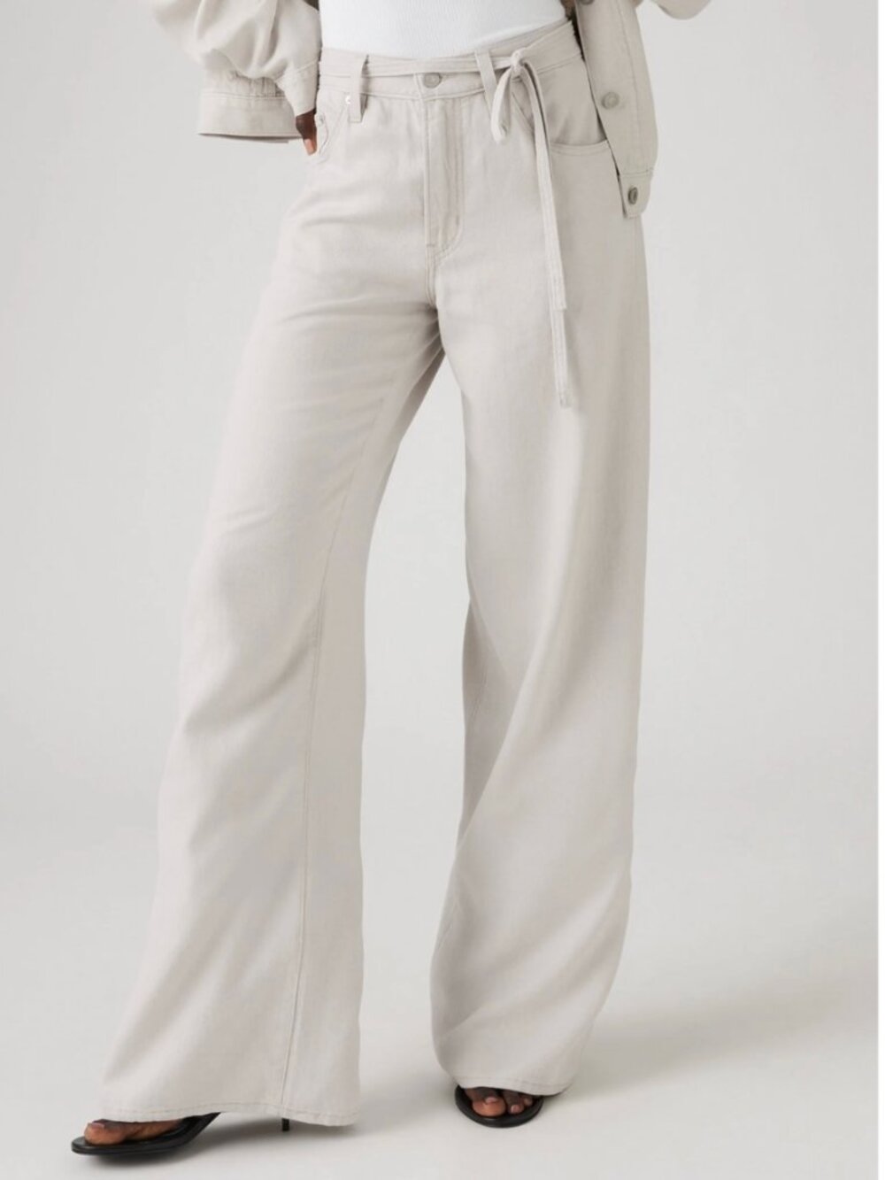 Levi's - XL Baggy Straight Pants Beige, Size 30